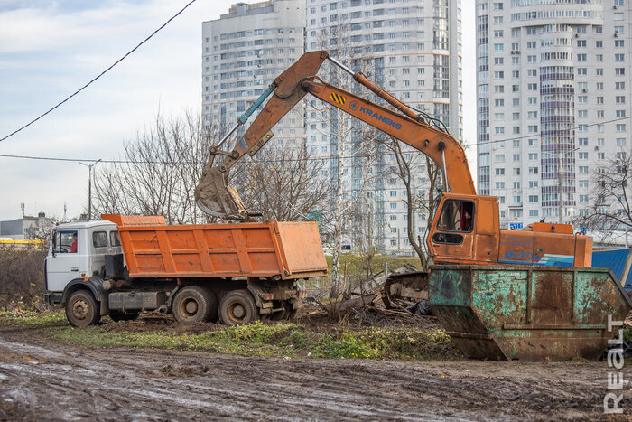 Снос частных построек в районе улиц Притыцкого и Академика Вышелесского