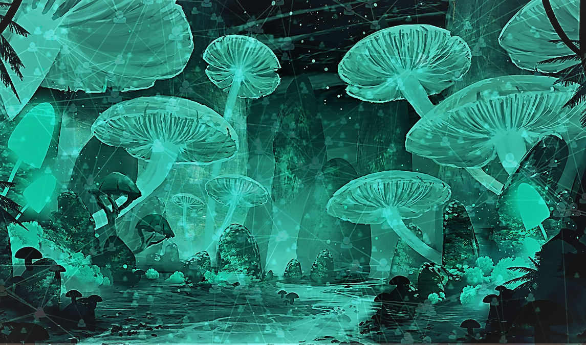 Фантастические грибы. Неоновые грибы. Фэнтези люминесцентные грибы. Гигантские грибы фантастика. Загадочное царство