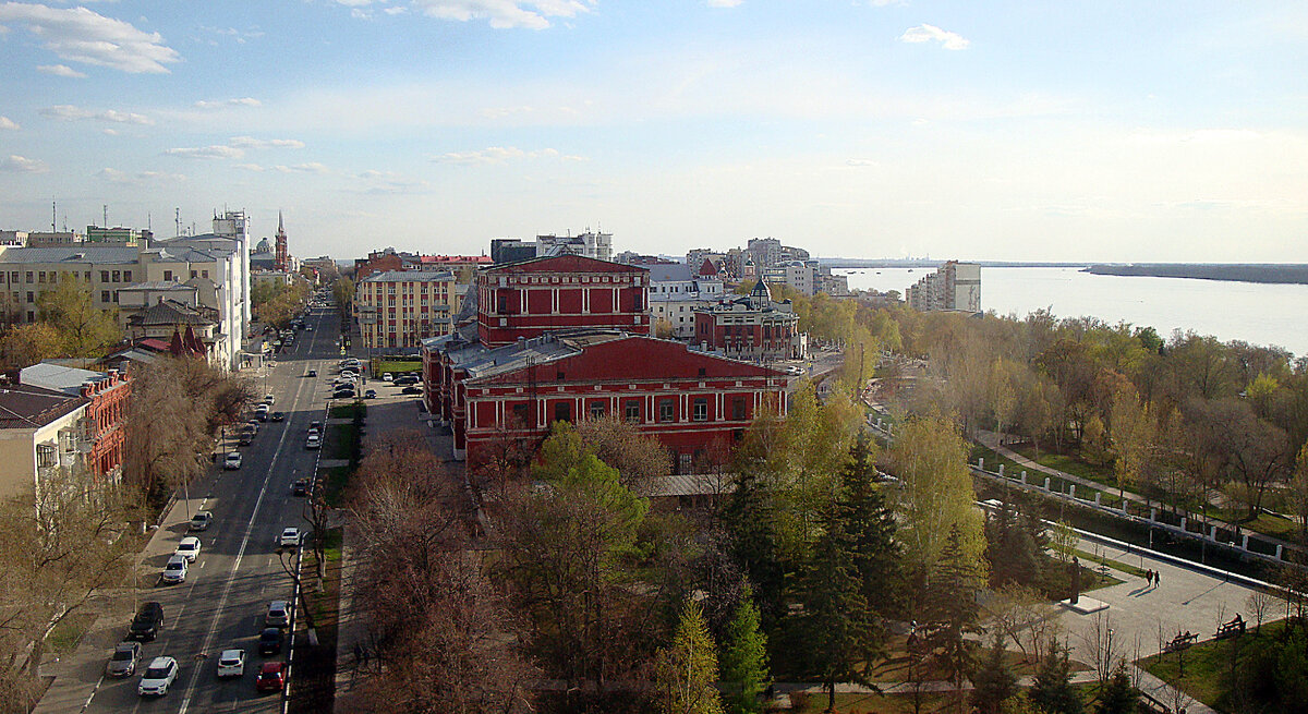 Фото с колокольни Самарского Иверского монастыря: автор