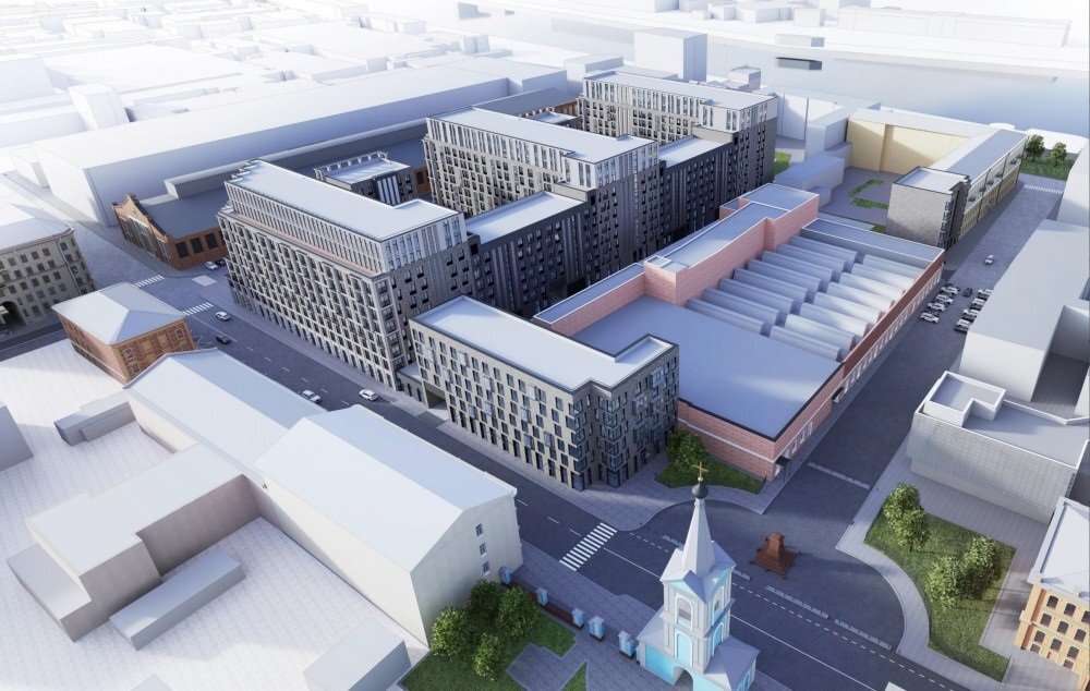 Визуализация одного и проектов СК Legenda