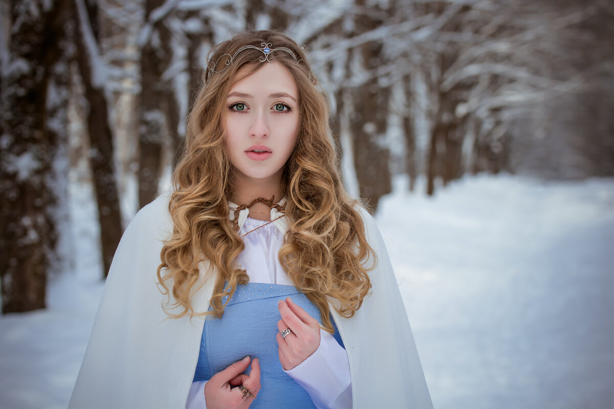 в кадре Юлия Руденко