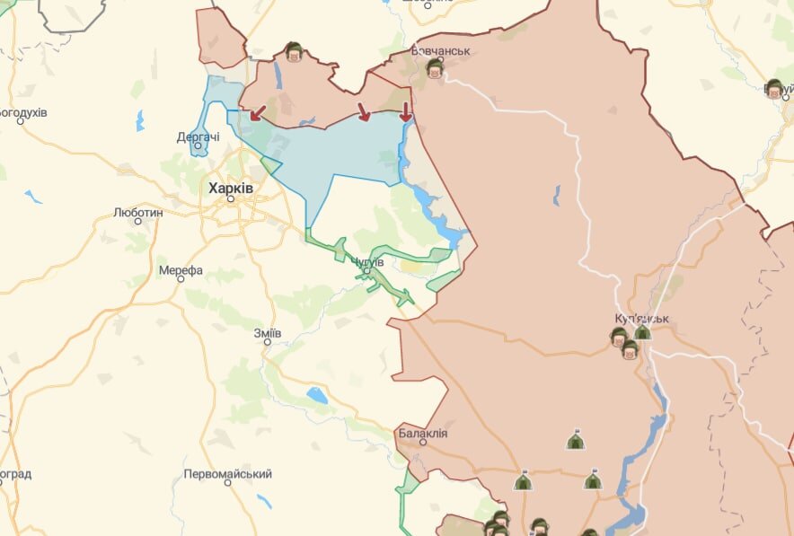 Харьковское направление по версии укрорейхского канала Харьков Life