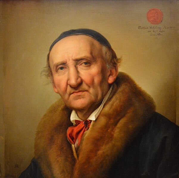 Юлиус Хюбнер  (1806–1882). Портрет Иоганна Готфрида Шадова, 1832