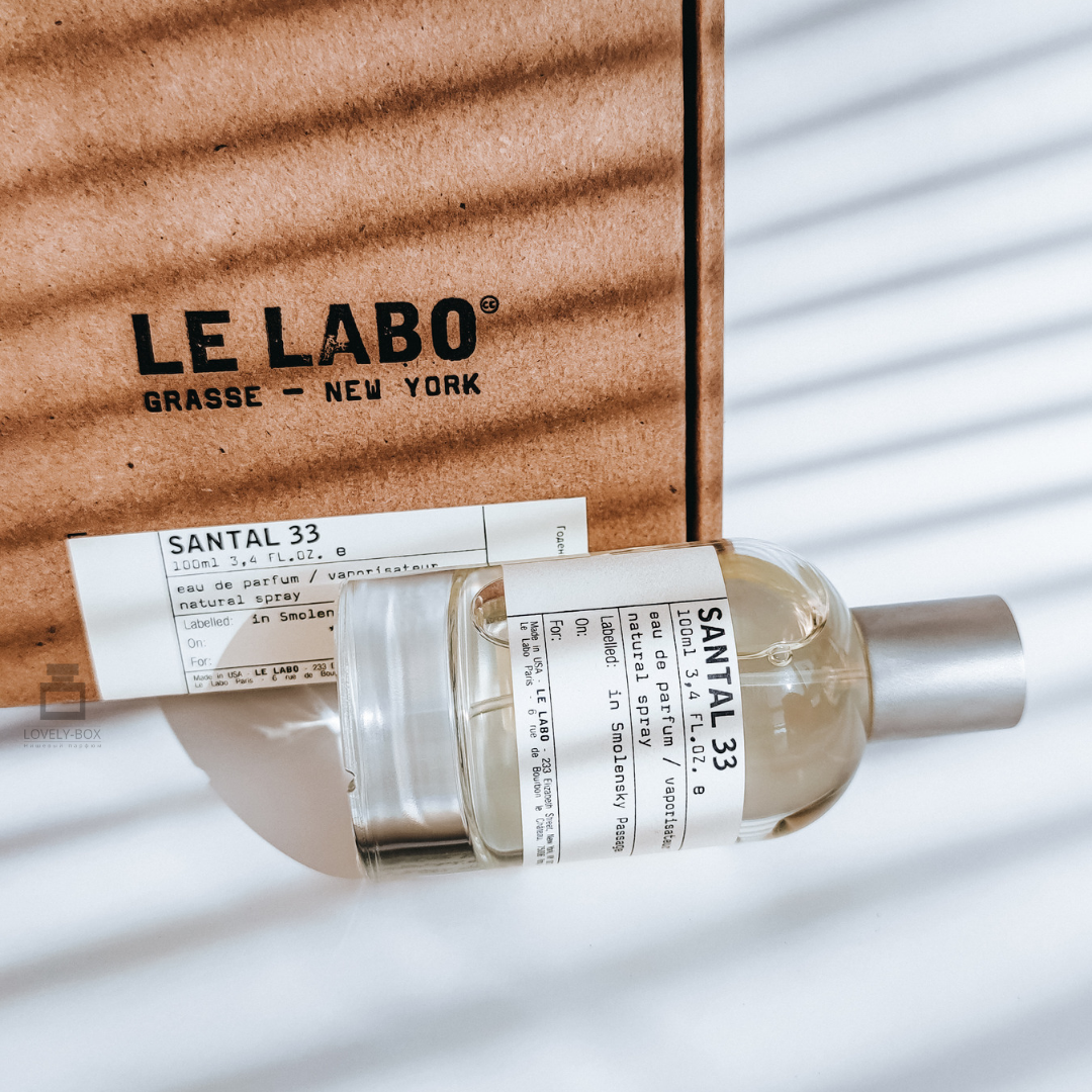 Le Labo SANTAL 33 edp. Фото - личная собственность автора. 