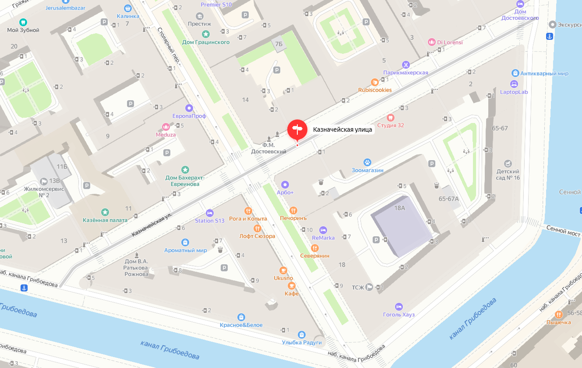 На карте выглядит так