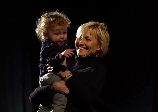 Ингеборга Дапкунайте с сыном Алексом