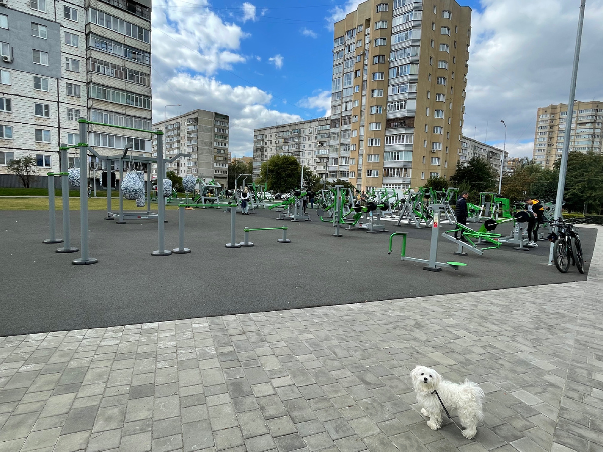 Наш новый фитнес-парк на Набережной