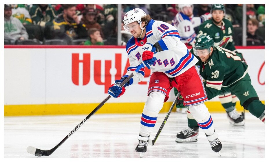    Артемий Панарин открыл счет своих очкам за «Рейнджерс». Фото: Reuters