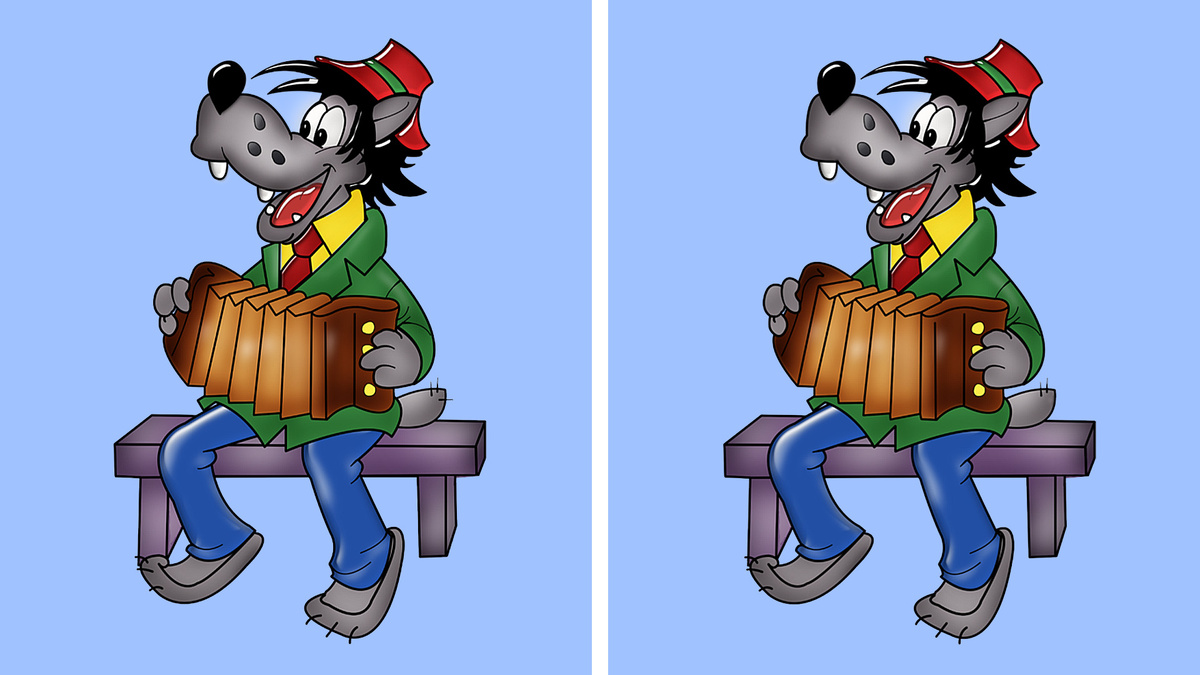 Найди 3 отличия