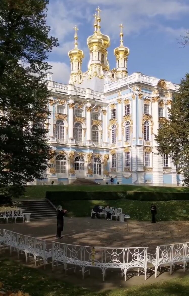 Город Пушкин. Царское село. Парк (фото автора)