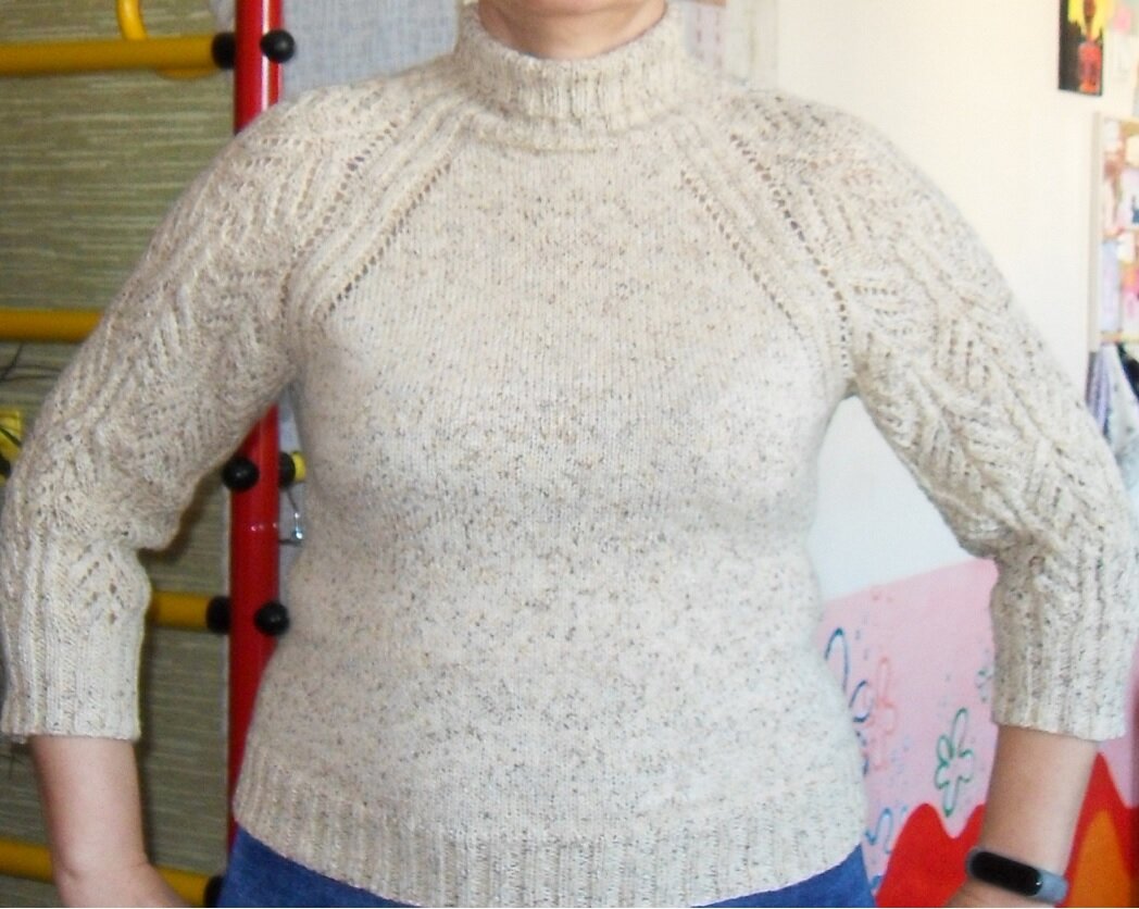 Общий вид на мне (у меня 50-52 российский размер)