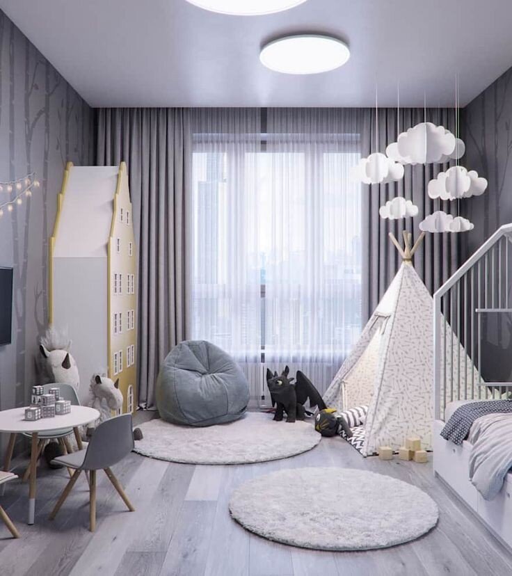 Пример детской комнаты 