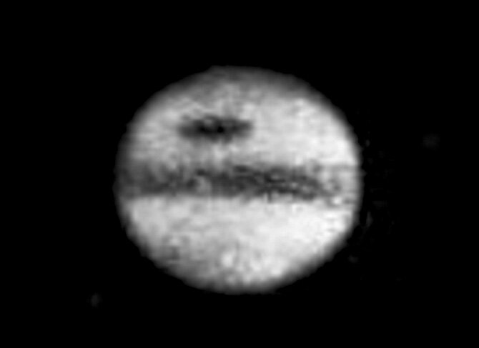Первая фотография Юпитера / 1879 год
