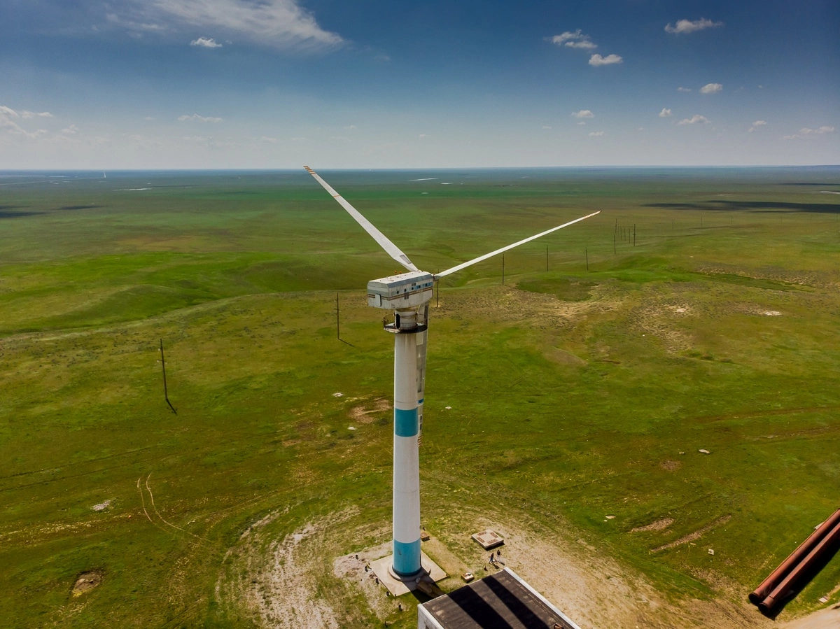 Ветряки в Калмыкии