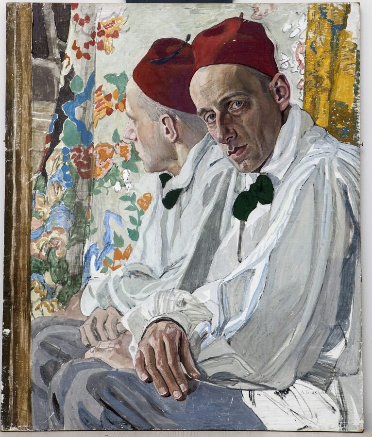 А.Я. Головин «Портрет Всеволода Мейерхольда», 1917 © Музей театрального и музыкального искусства