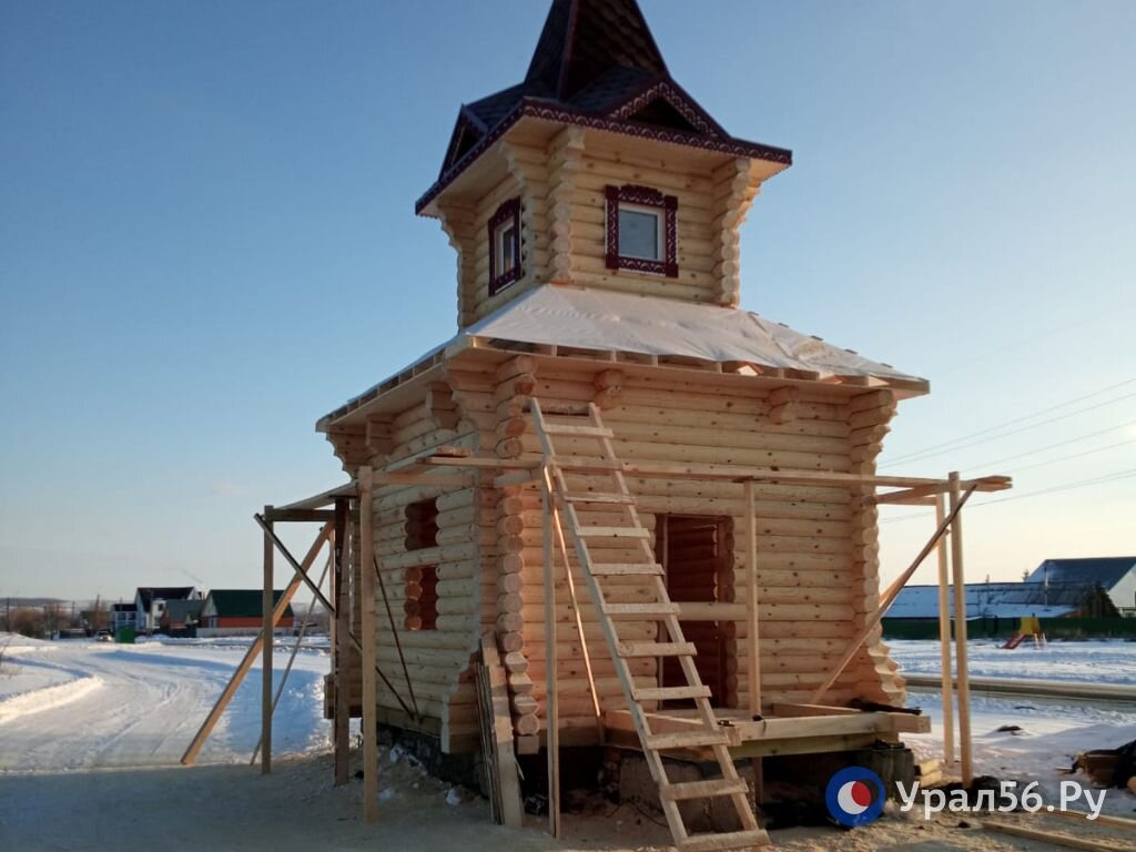 Хотел построить сыну дом, а строит часовню в память о нем: В Тоцком районе  отец решил увековечить память сына и других бойцов, погибших в СВО |  Урал56.Ру | Оренбург, Орск - главные