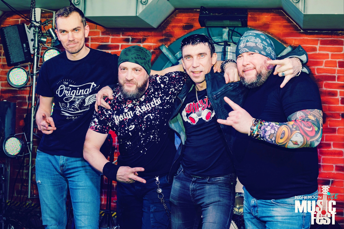 Фото: группа «Фильтр» в полном составе