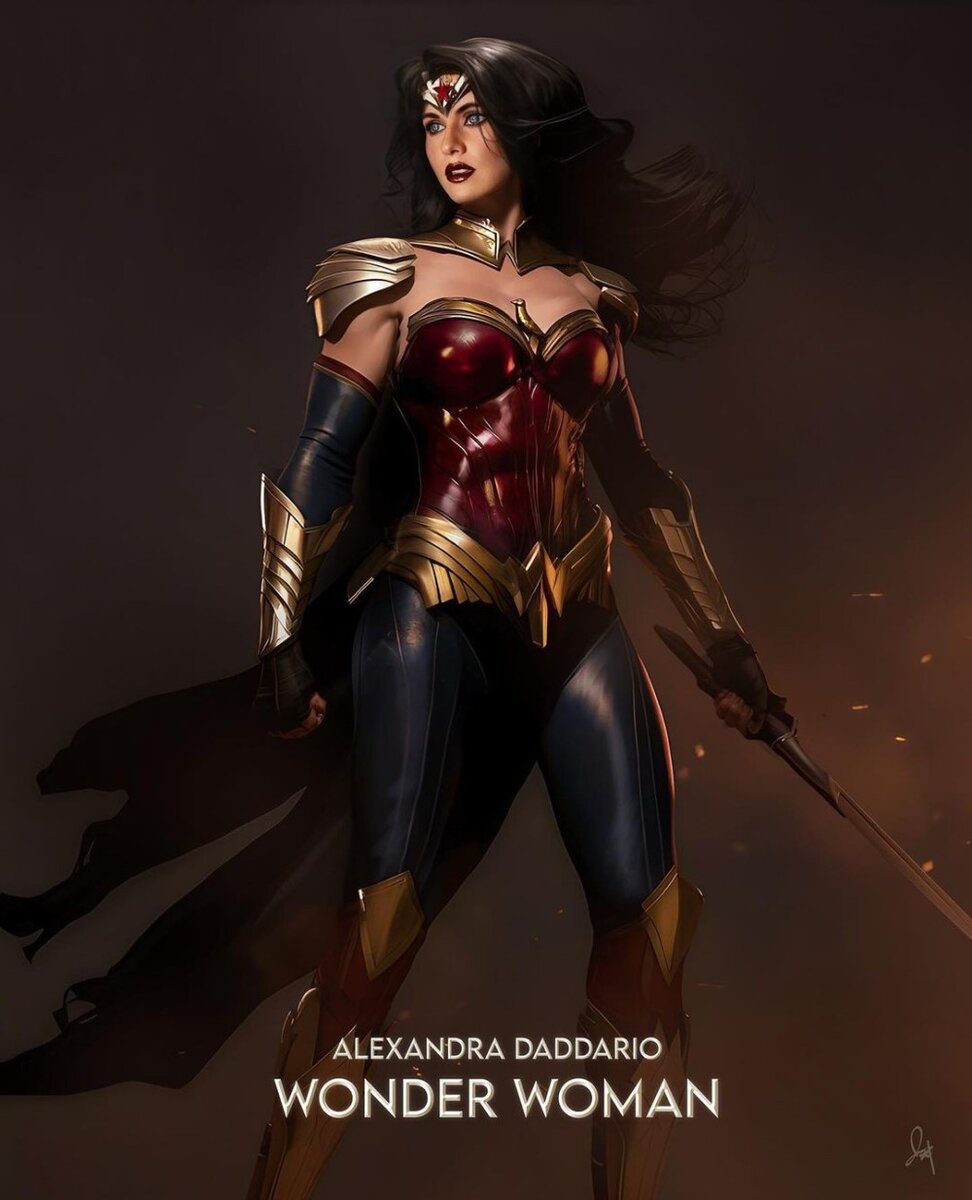     Александра Даддарио в образе Чудо-женщины / Фото: Instagram*/jaxsonderr/ *соцсеть признана в России экстремистской и запрещена