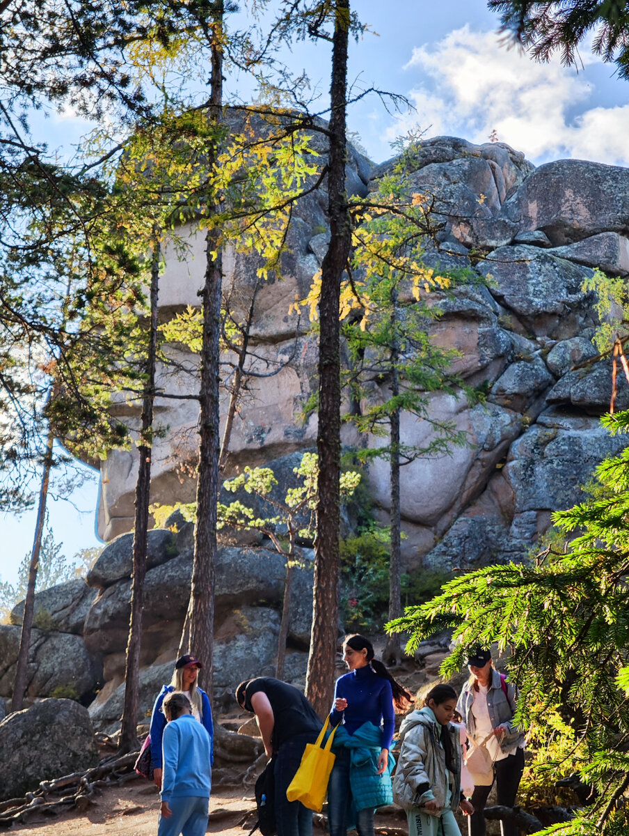 Заповедник "Красноярские Столбы". Скала "Дед" 