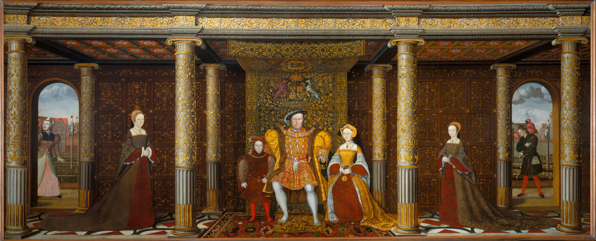Неизвестный художник. «Семья Генриха VIII», 1545 год