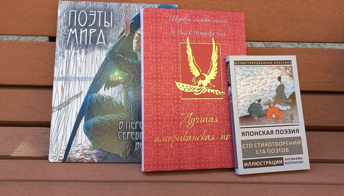 книги стихов любой эпохи и национальной принадлежности 