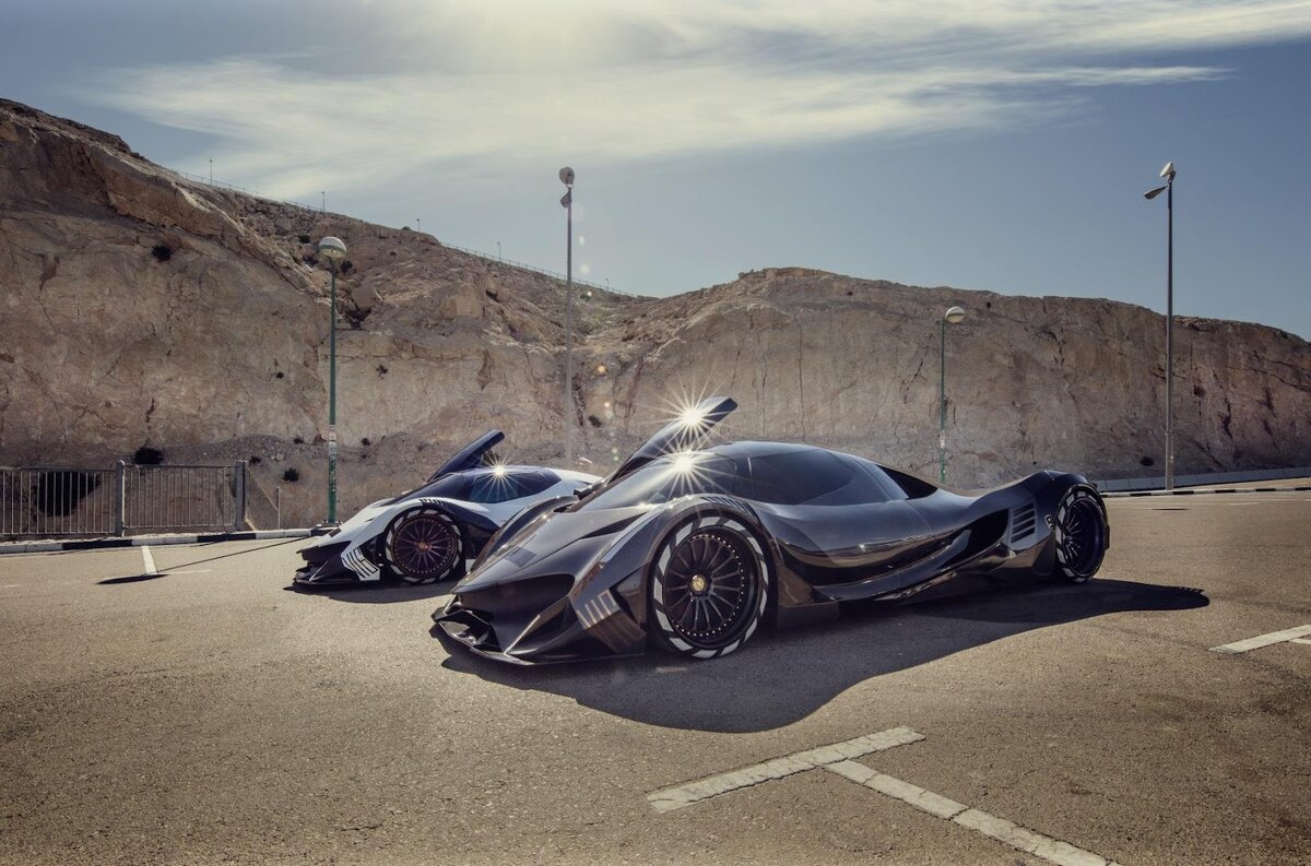 Машина гиперкар Devel Sixteen