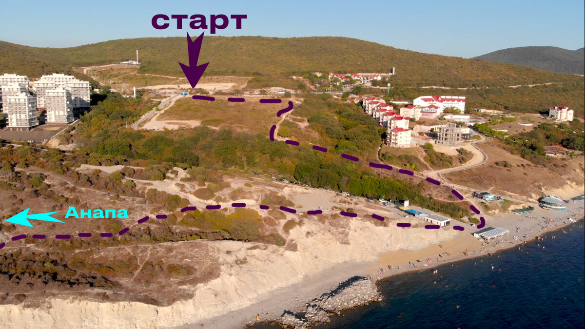 Городской пляж в Сукко