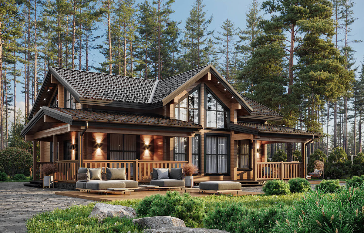 Проект дома LAPPI 215 от АПС ДСК