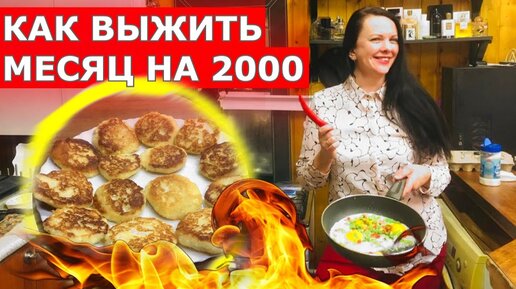 ВЫЖИТЬ на 2000 рублей в МЕСЯЦ!!! (день12-13) Закупка в ДИКСИ