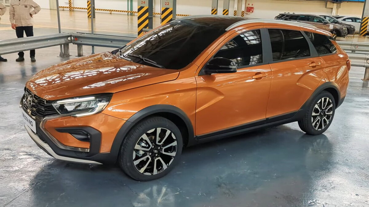 Lada Vesta SW Cross в горах