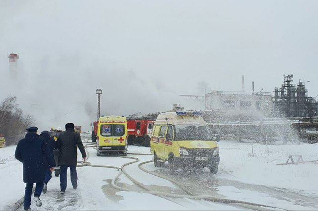    В чем причина пожара на промплощадке в Ангарске?