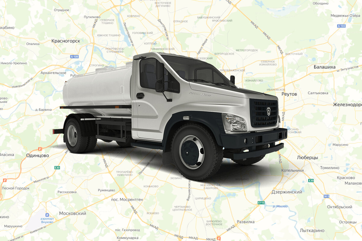 Доставка технической воды в Москве и московской области