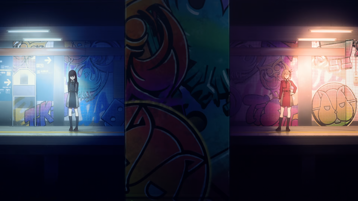 Немного антуража из опенинга аниме вне контекста.