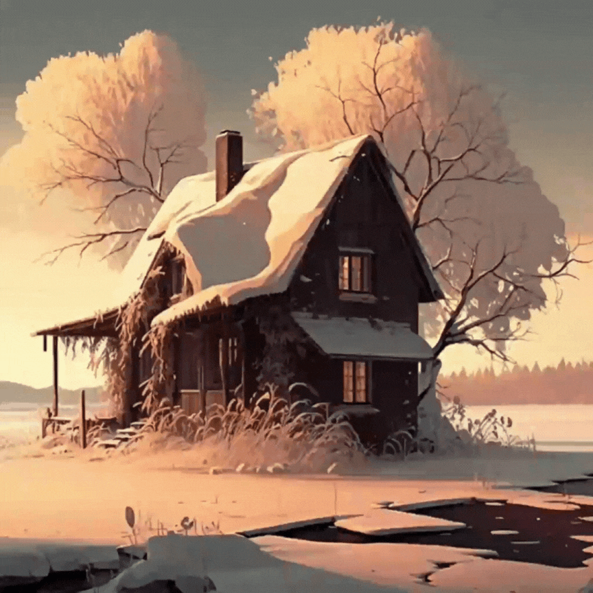 анимация в нейросети Leiapix