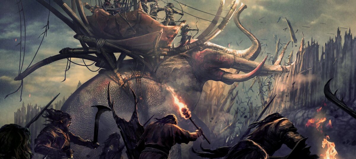 Концепт-арт мультфильма "Властелин колец: Война рохирримов"