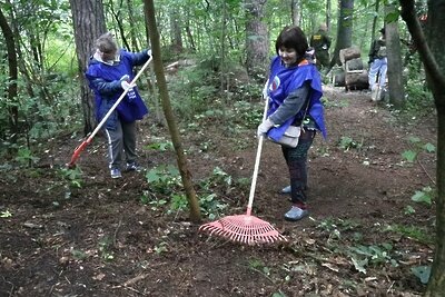    Акция по очистке лесной территории в Мытищах © Сайт администрации г.о. Мытищи