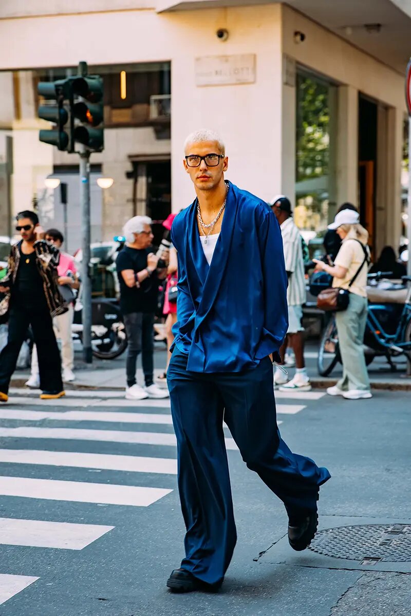 Milan Fashion WEEK: мужской street style