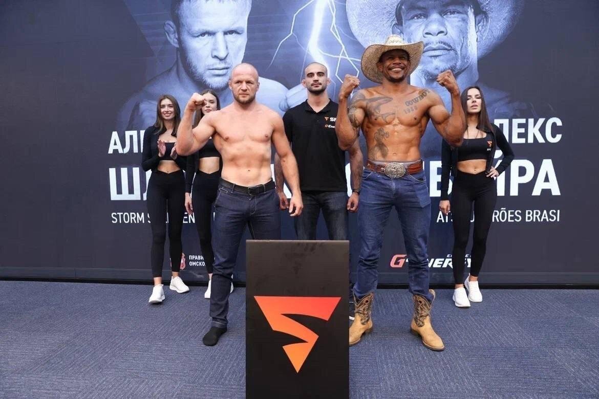     Александр Шлеменко и Алекс Оливейра