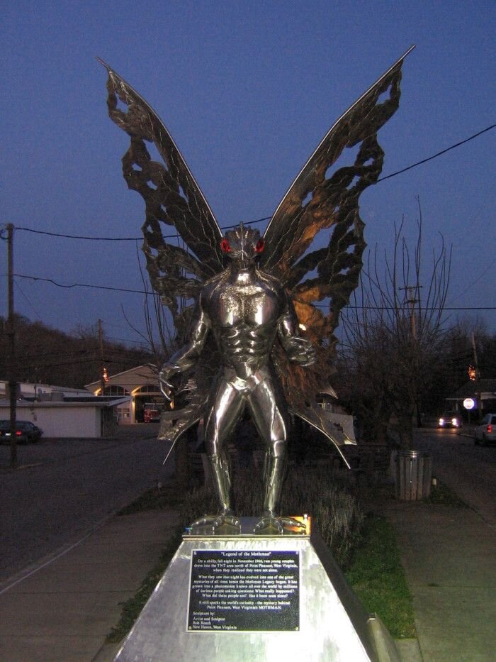 Mothman Statue, Point Pleasant, West Virginia