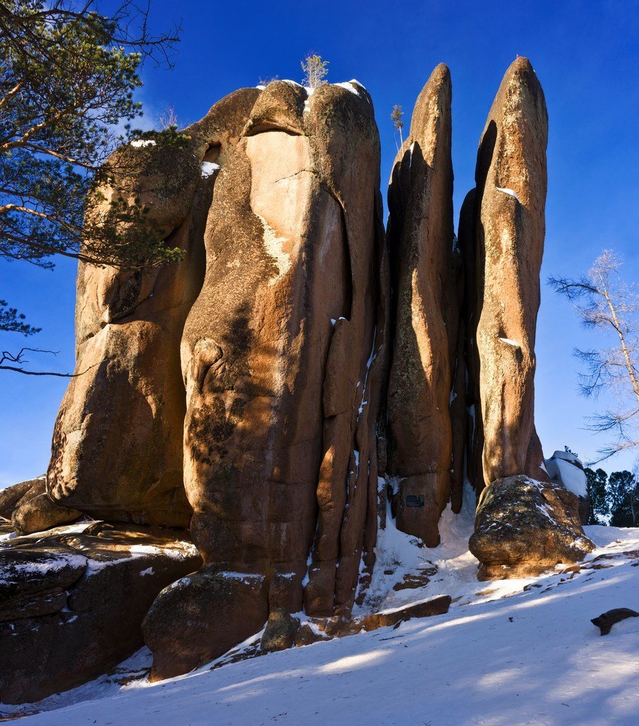 Сибирь столбы Красноярск