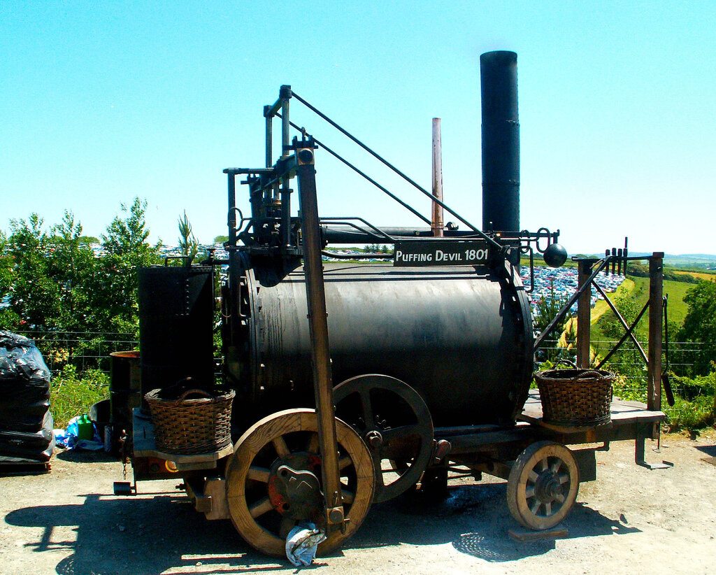 First coal steam engine фото 113