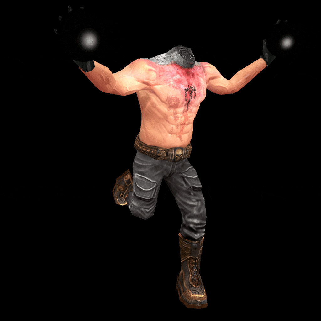 Безголовые Камикадзе м двумя бомбами в руках