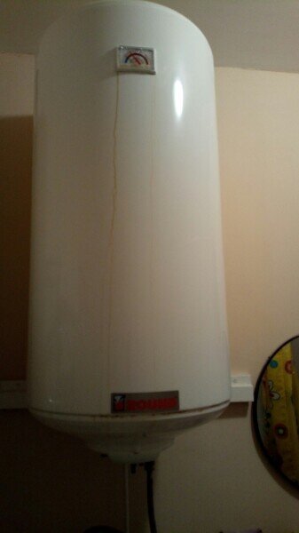 Вот я увидела его первый раз в таком виде , с такими потеками