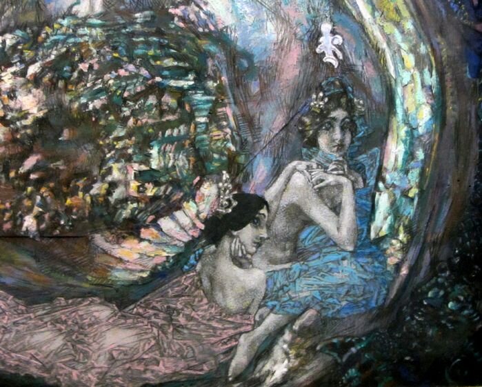 Врубель.Русалки