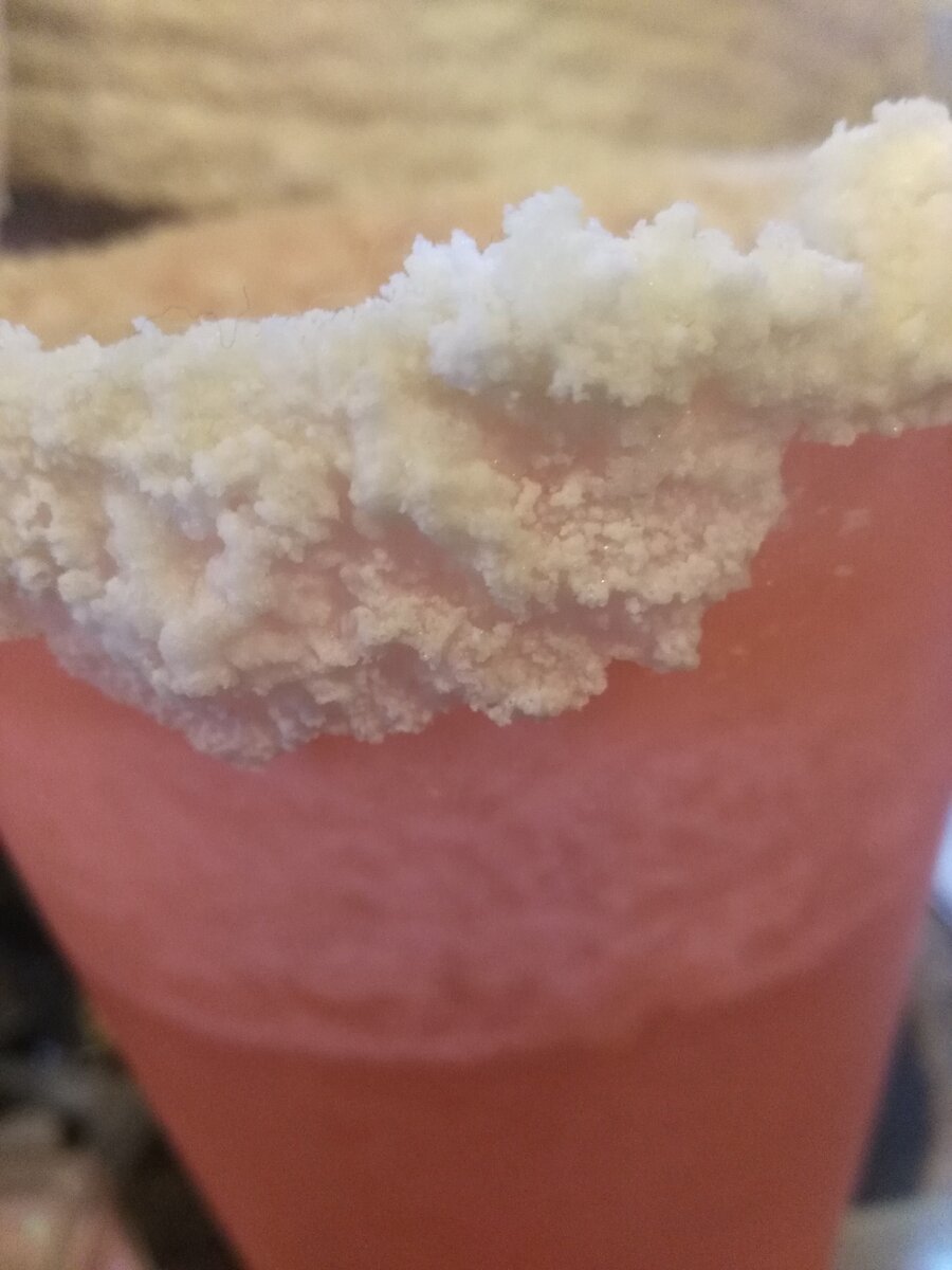 Снежная шуба из соляного раствора. Фото автора