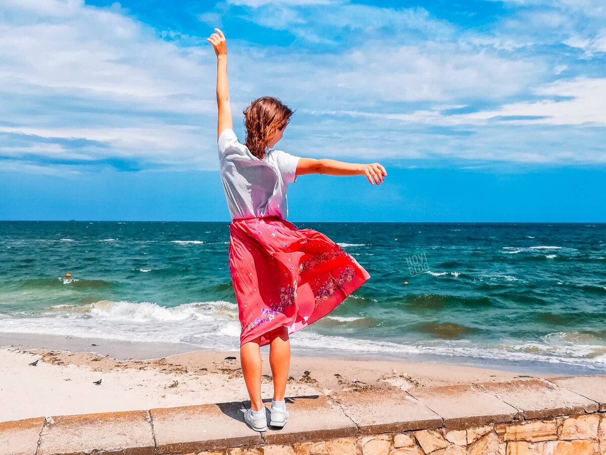 Сейчас бы теплый морской ветер. Сегодня морское настроение. Одесса, Украина