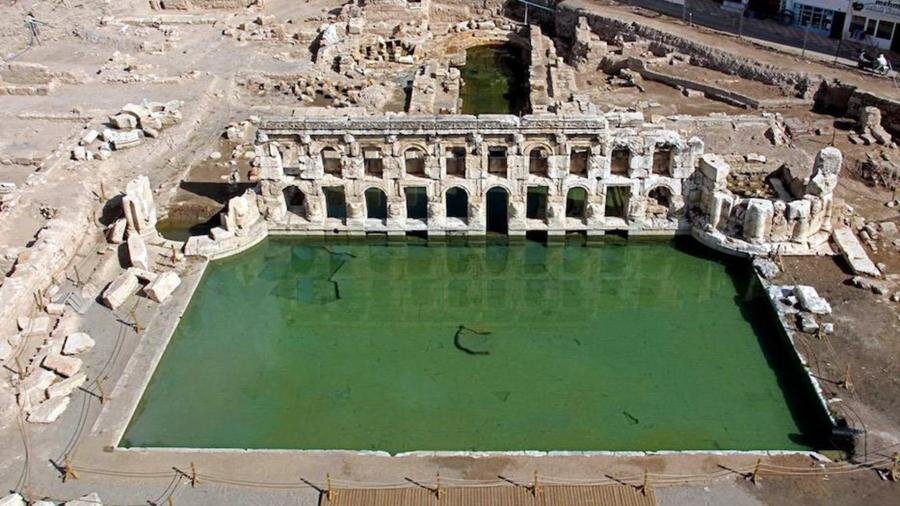 Действующие бани Kral Kızı времен Римской империи в турецкой провинции Йозгат включены в список Всемирного наследия ЮНЕСКО                                                                        Фото: yozgat.ktb.gov.tr