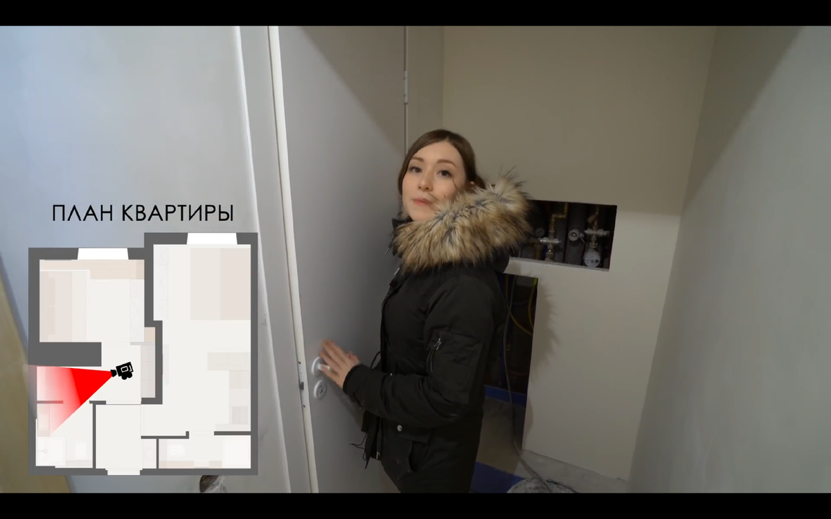 Дверь в санузел.