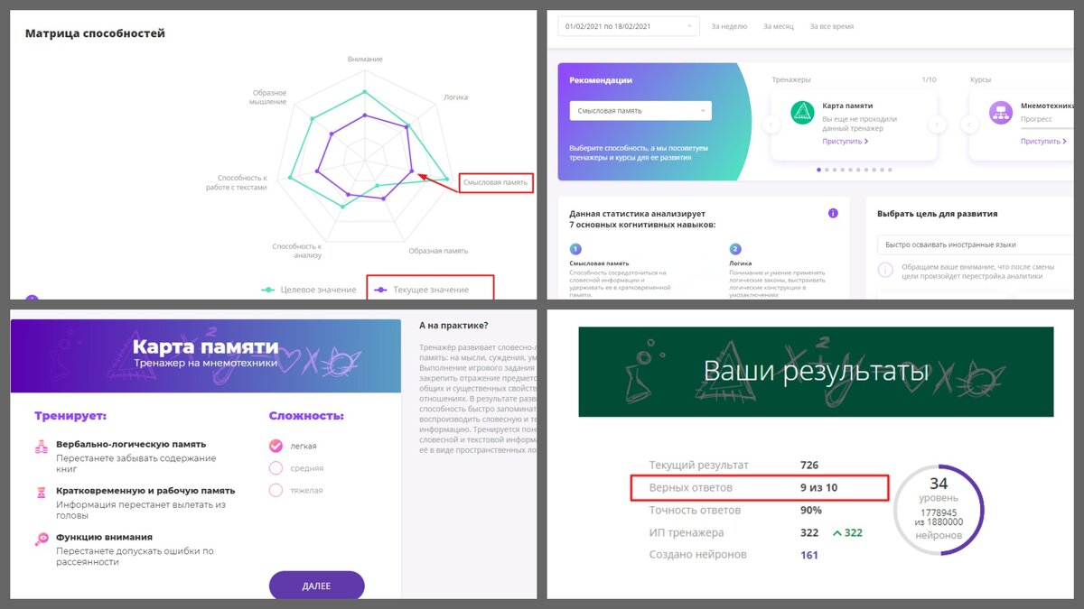 Данные моего личного кабинета на  https://wikium.ru/ 