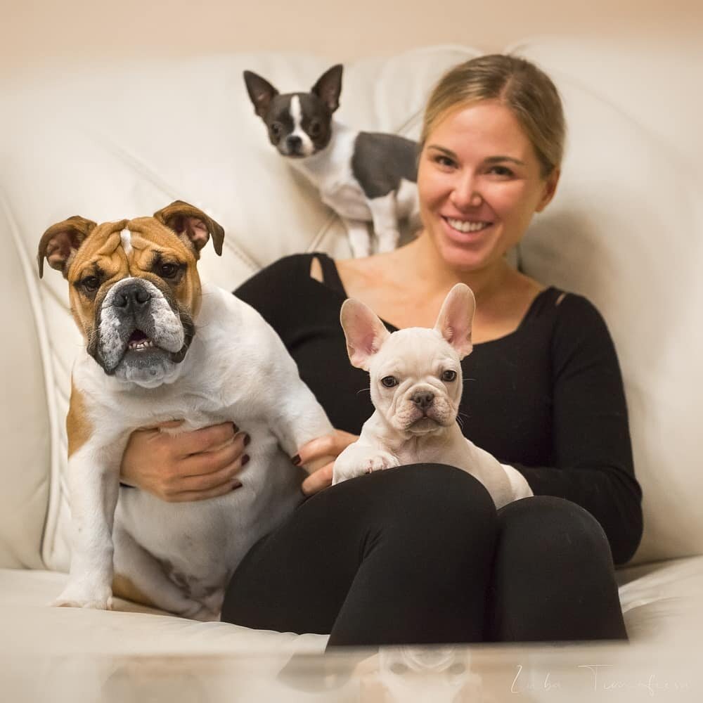 Мася Шпак - раньше питомцев было трое.